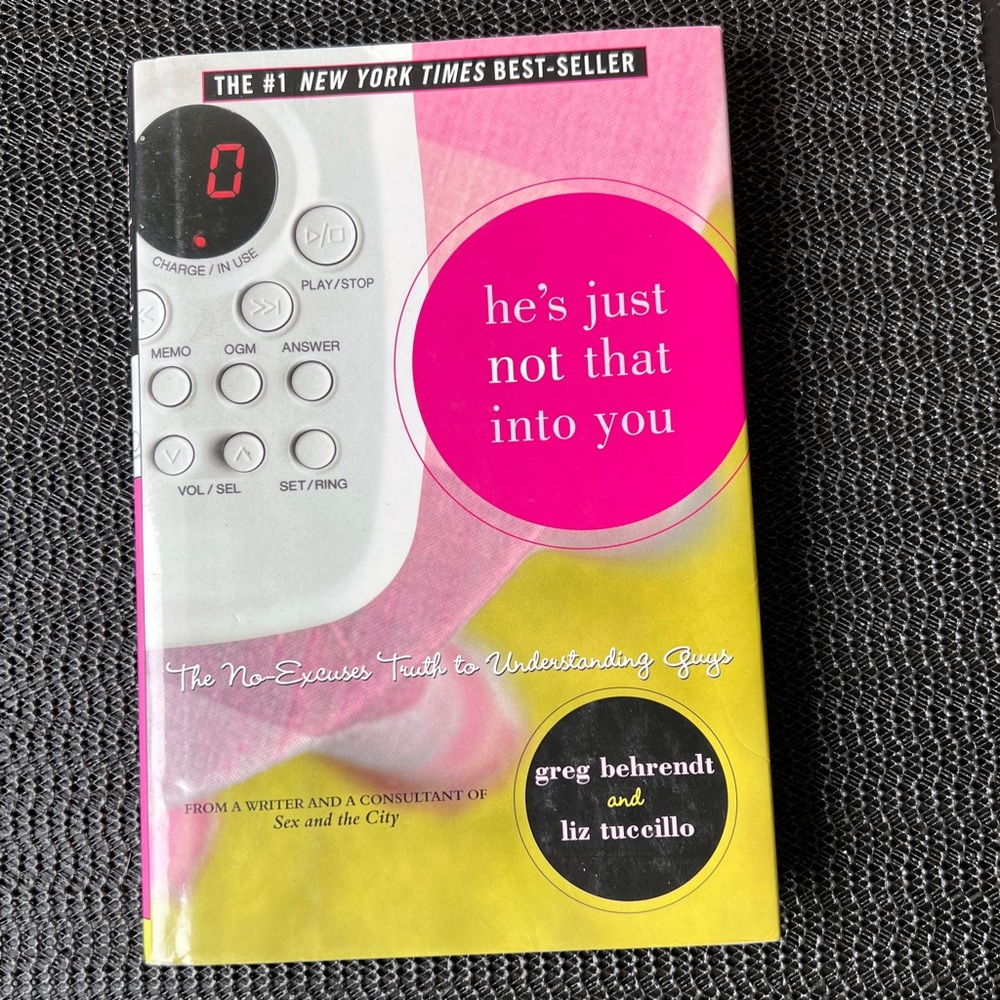 Hardcover “he’s just not that into you” 2004 Greg Behrendt Liz Tuccillo